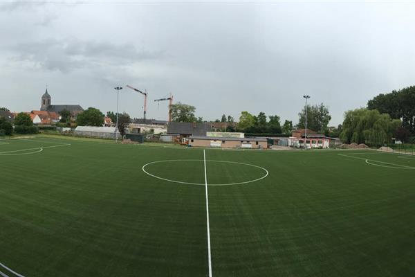 Aménagement terrain de football synthétique - Sportinfrabouw NV